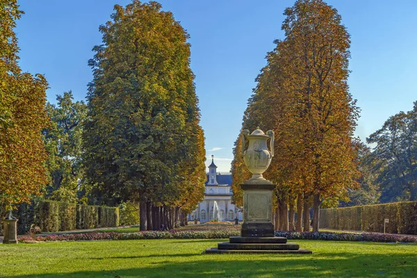 Gasse Park Von Schloss Pillnitz Sachsen Deutschland — Stockfoto