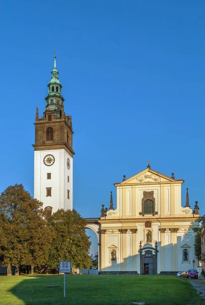 Catedral de Santo Estêvão, Litomerice — Fotografia de Stock