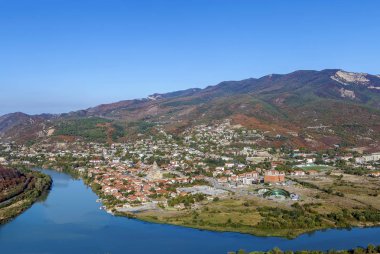 Mtskheta, Georgia manzarası