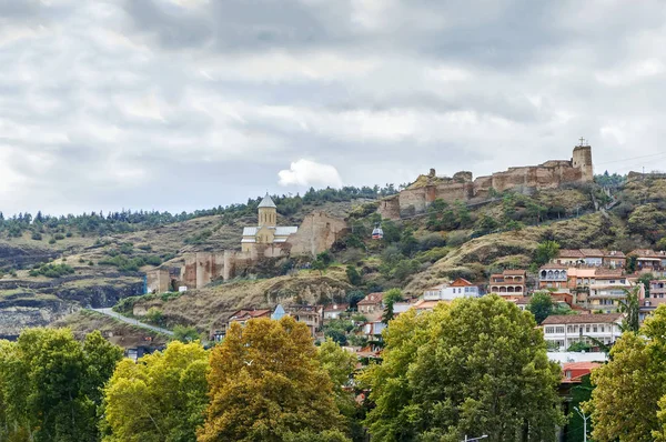Vue de la forteresse de Narikala, Tbilissi, Géorgie — Photo