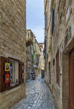 Sokak Trogir, Hırvatistan