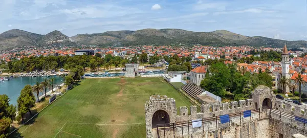 Widok miasta trogir, Chorwacja — Zdjęcie stockowe