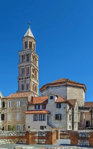Saint Domnius, Split, Horvátország-székesegyház — Stock Fotó