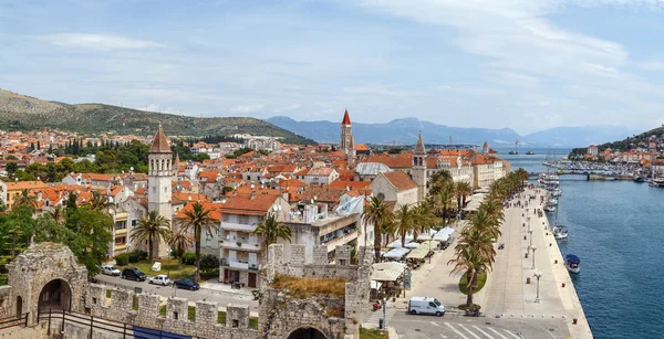 Widok miasta trogir, Chorwacja — Zdjęcie stockowe