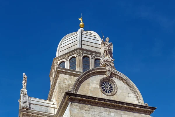 Katedral Sibenik, Kroasia — Stok Foto