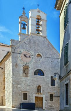 Kilise Saint Barbara Sibenik, Hırvatistan