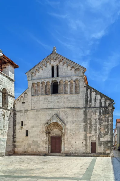 Iglesia de San Crisógono, Zadar, Croacia — Foto de Stock