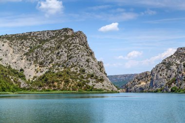 Milli park Krka, Hırvatistan kayalarda