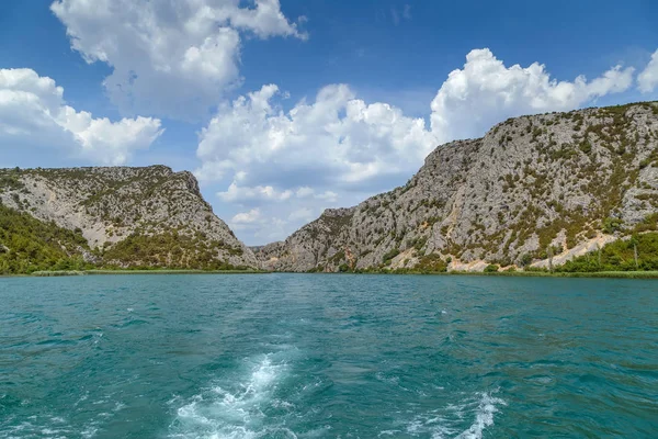Skały w parku narodowym Krka, Chorwacja — Zdjęcie stockowe
