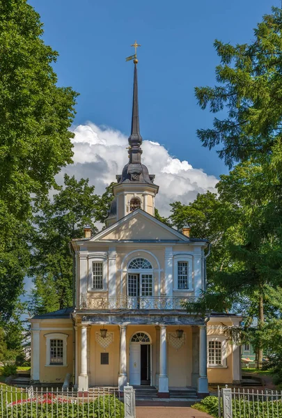 Kostel na znaménko, Carskoje Selo, Rusko — Stock fotografie