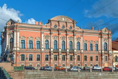 Beloselsky-Belozersky Sarayı, Saint Petersburg, Rusya Federasyonu.
