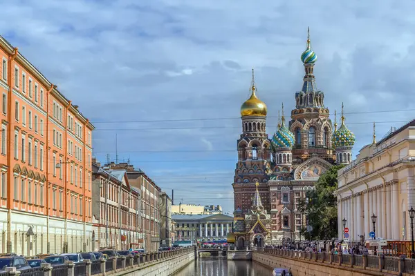Kostel Spasitele na krev, Petrohrad, Rusko — Stock fotografie