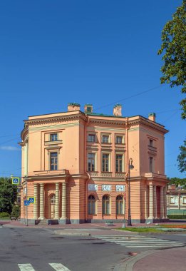 Pavilion of Saint Michael Castle, Saint Petersburg, Russia clipart