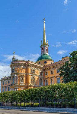 Saint Michael Castle, St. Petersburg, Rusya Federasyonu. 