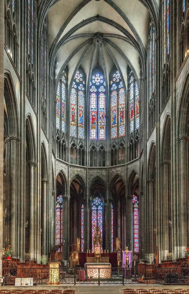 Clermont-Ferrand Cathedral, Francie — Stock fotografie