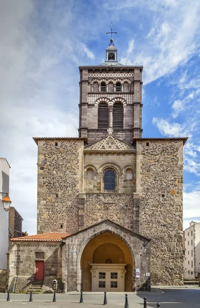 Bazilika Notre-Dame du Port, Clermont-Ferrand, Franciaország — Stock Fotó