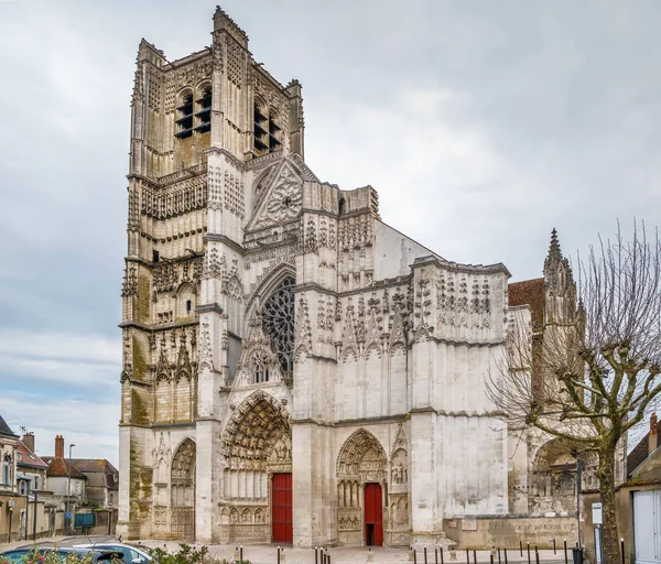 Auxerre Cathedral, Francie — Stock fotografie