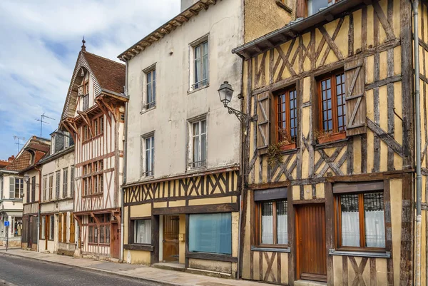 Street in Troyes, France — Stock fotografie