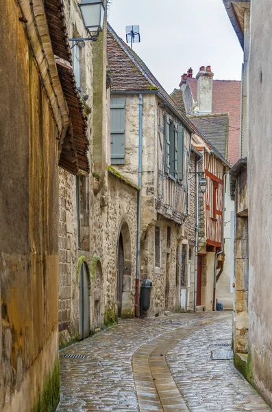 Straat in Avallon, Frankrijk — Stockfoto