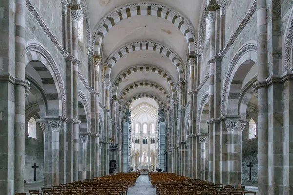 Abtei von Vezelay, Frankreich — Stockfoto