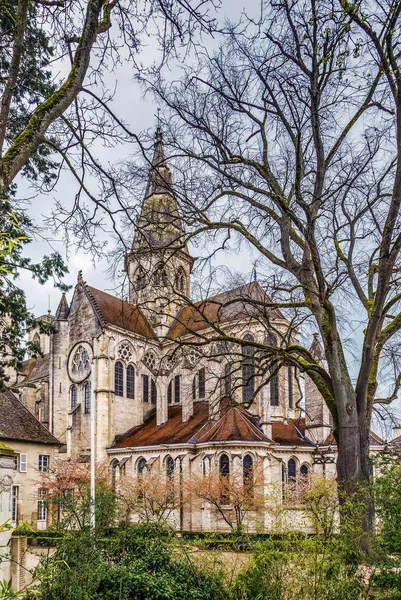 Church Notre-Dame, Semur-en-Auxois, France — Stock Photo, Image