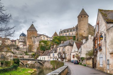 Semur-en-Auxois, Fransa Manzarası