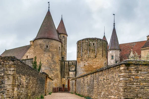 Chateau de Chateauneuf, Frankrijk — Stockfoto