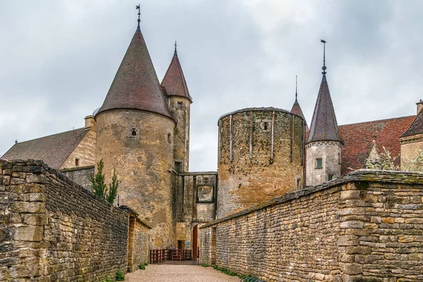 Chateau de Chateauneuf, France — стокове фото