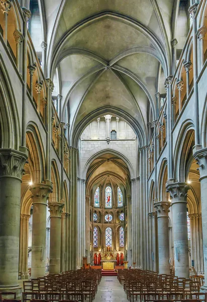 Kerk van Notre-Dame, Dijon, Frankrijk — Stockfoto