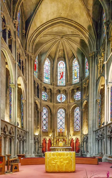 Kościół Notre-Dame, Dijon, Francja — Zdjęcie stockowe