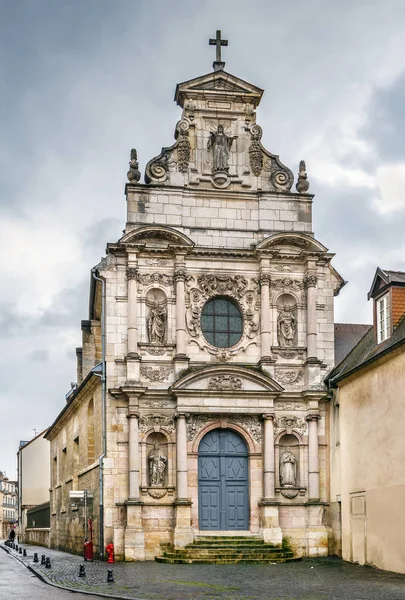 Kaplica Karmelitów, Dijon, Francja — Zdjęcie stockowe