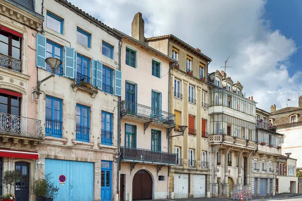 Rua em Tournus, França — Fotografia de Stock