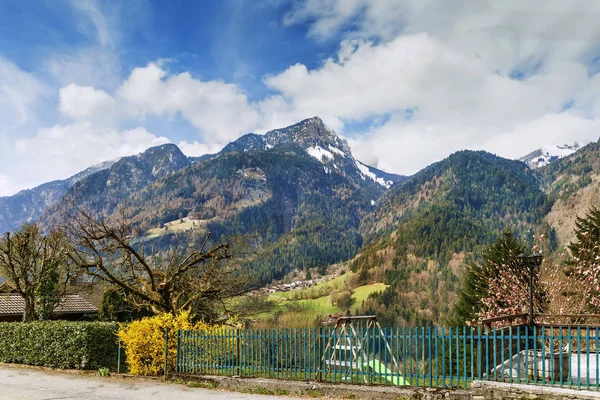 Landscape near Petit-Bornand, France — Stock Photo, Image