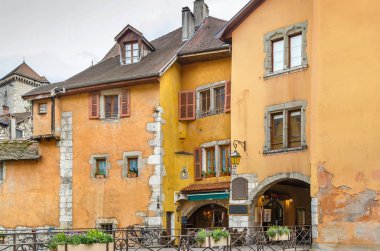 Fransa, Annecy 'deki Thiou nehri.