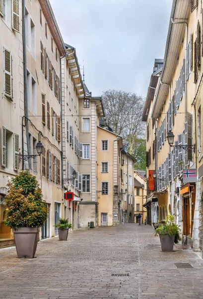 Rua em Chambery, Francia — Fotografia de Stock