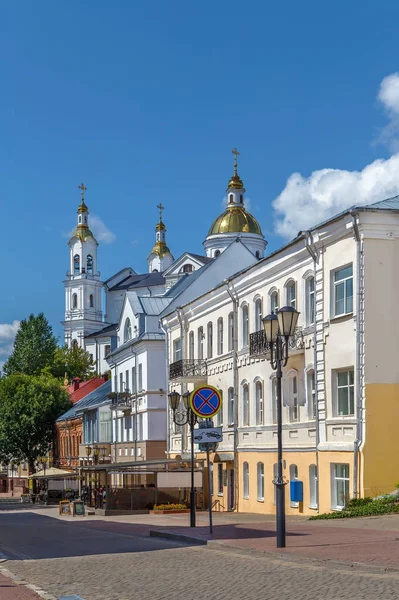 Straat in Vitebsk, Belarus — Stockfoto