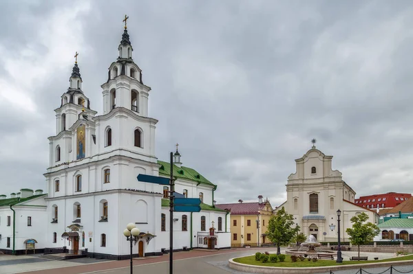Holy Spirit Cathedral, Minsk, Belarus — Stock Photo, Image