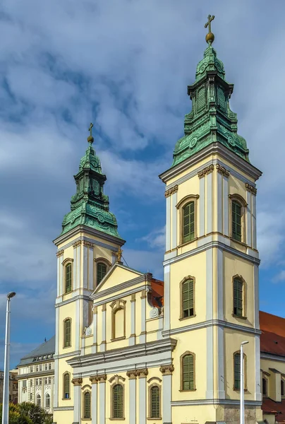 Binnenstad Parochiekerk, Boedapest, Hongarije — Stockfoto