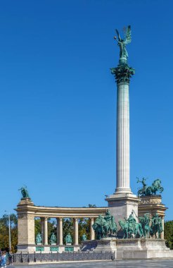 Milenyum anıtı, Budapeşte, Macaristan