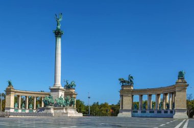 Milenyum anıtı, Budapeşte, Macaristan