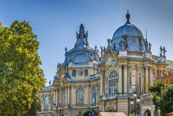 Castello di Vajdahunyad, Budapest, Ungheria — Foto Stock