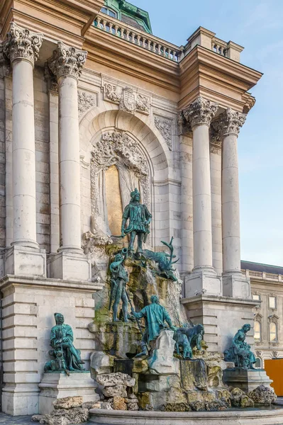 Matthias fountain, budapest, Ungern — Stockfoto