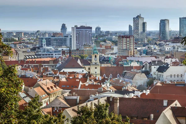 Weergave van bratislava, Slowakije — Stockfoto