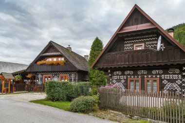 Cicmany, Slovakya 'da halk mimarisi