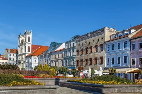 スロバキア国立蜂起広場やSnp広場は バンスカBystrica スロバキアのメイン広場です — ストック写真