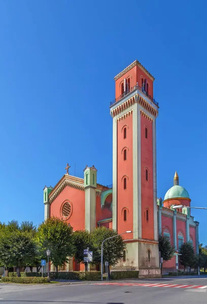Neue Evangelische Kirche Stadtzentrum Von Kezmarok Slowakei — Stockfoto