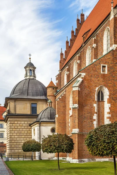 Bazylika Bożego Ciała Położona Kazimierzu Krakowie Jest Gotyckim Kościołem Założonym — Zdjęcie stockowe