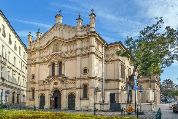 Synagogue Tempel Est Une Synagogue District Kazimierz Cracovie Pologne — Photo