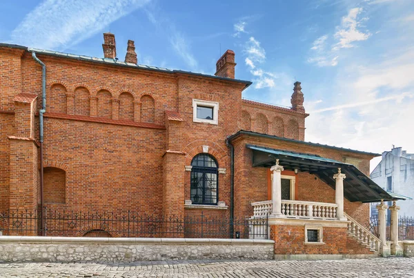 旧シナゴーグ Old Synagogue ポーランド クラクフのカジミェシュ地区にあるユダヤ正教会のシナゴーグ — ストック写真