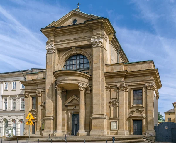 Kerk Van Bekering Van Sint Paulus Krakau Polen — Stockfoto